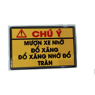 Tem cảnh báo 3 lớp chống nước tuyệt đối