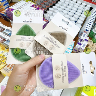 Miếng Rửa Mặt Ebelin Bọt biển và silicon