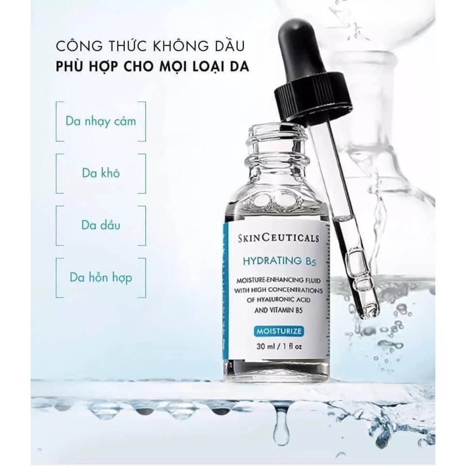 Serum Skinceuticals Hydrating B5 - Serum cấp ẩm và hỗ trợ quá trình tái tạo da ( b5 skincautical )