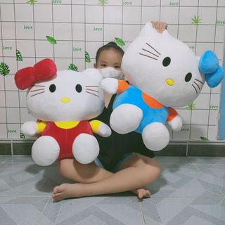 GẤU BÔNG MÈO HELLO KITTY 50CM
