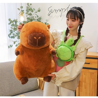 (MIỄN SHIP TẶNG CAPYBARA NHỎ) GẤU BÔNG CAPYBARA ĐẸP ĐÁNG YÊU