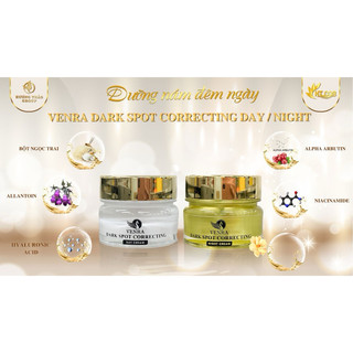 Kem dưỡng da ức chế nám ban đêm venra hũ 40gr