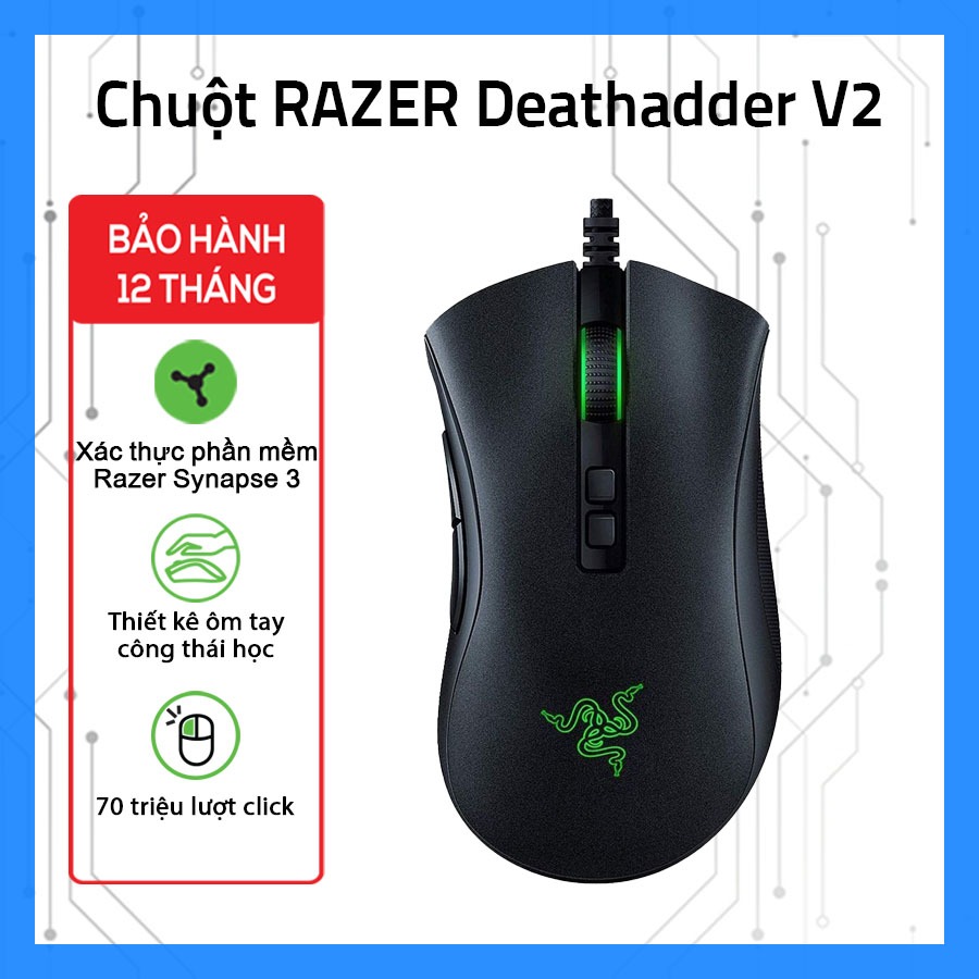 Chuột game Razer Deathadder V2