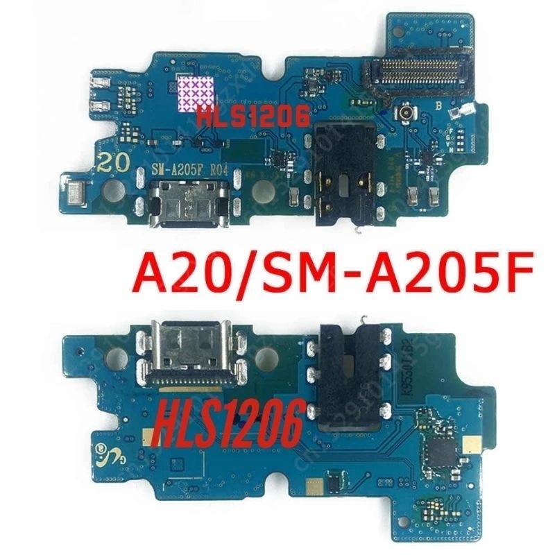 Cụm sạc Samsung A20 / Cụm chân sạc + Mic + Tai nghe Samsung A20
