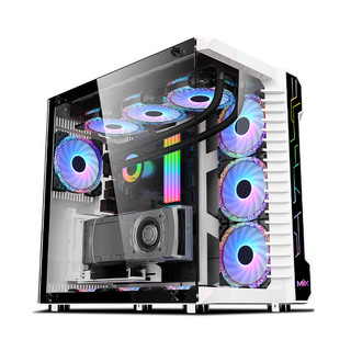 Vỏ case máy tính mik lv07 black /white size atx chính hãng bh 12 tháng