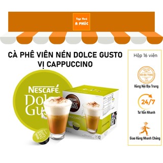 Cà phê viên nén dolce gusto - vị cappuccino - 16 viên/hộp