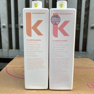 Dầu gội xả cho tóc ít, mỏng, rụng Plumping Kevin.Murphy 1000mlx2 *NEW*