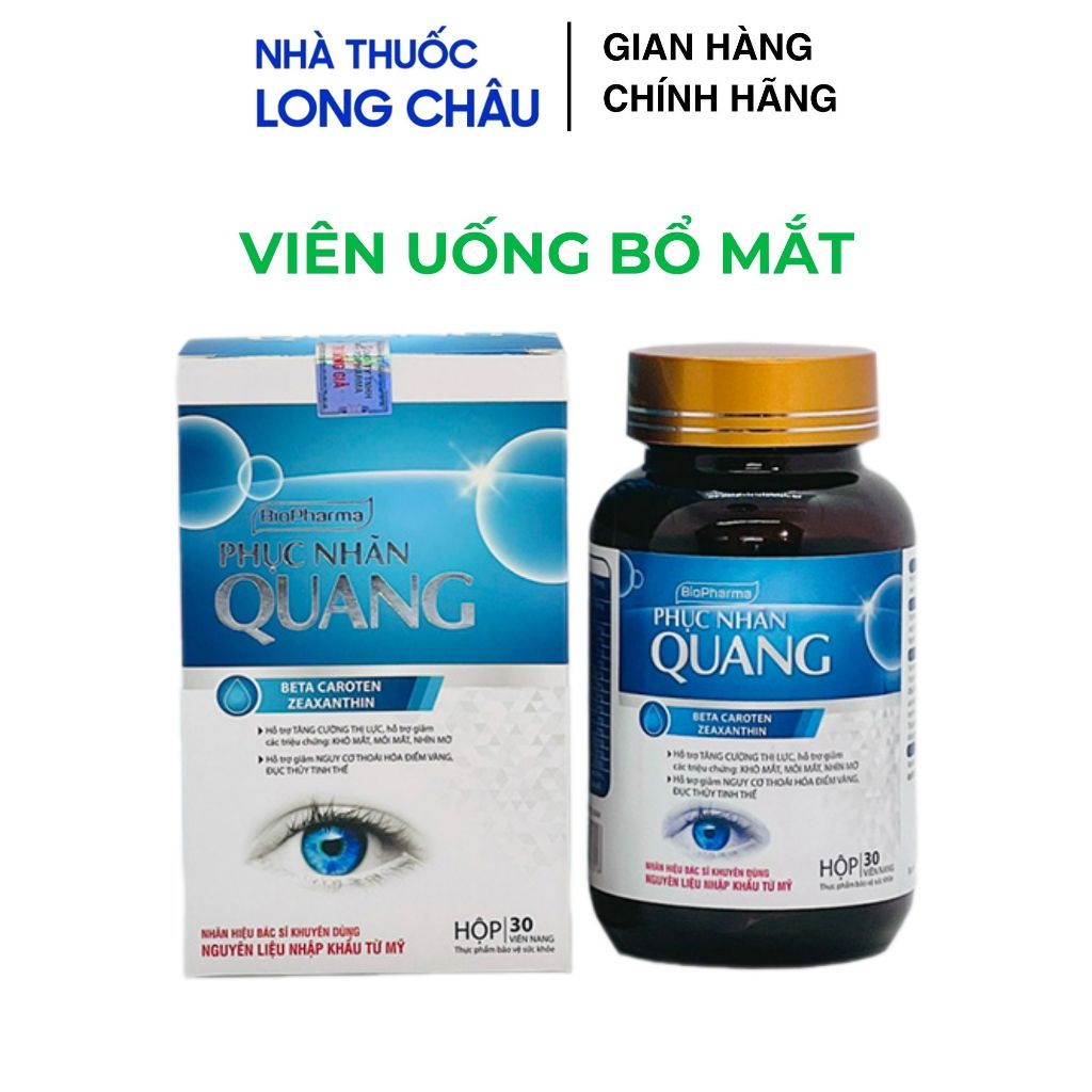 Viên Uống Bổ Mắt Phục Nhãn Quang đến từ thương hiệu MediUSA của Mỹ Chính Hãng Japa Kids