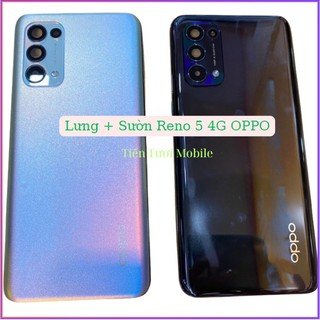 Vỏ lưng + viền reno 5 4g,vỏ đẹp zin