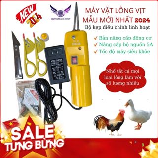 Máy nhổ lông vịt cầm tay mẫu mới 2024 - Làm tất cả mọi loại lông( Hàng nội địa Trung BH 6 THÁNG)