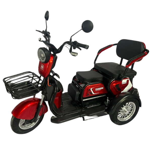 Xe điện 3 bánh Super One 2024, Xe điện ba bánh cho người già, Người khuyết tật, Bản nâng cấp, BH 1 năm | BigBuy360 - bigbuy360.vn