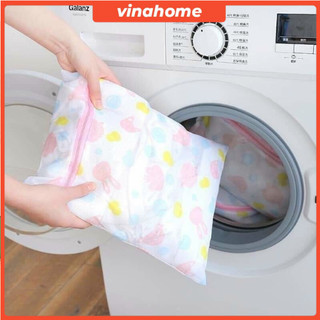 Set 5 túi lưới giặt đồ máy giặt, túi lưới giặt quần áo tiện dụng đủ kích cỡ