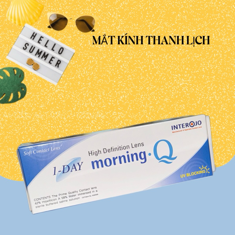 Kính áp tròng 1 ngày Morning.Q (giá 1 chiếc)