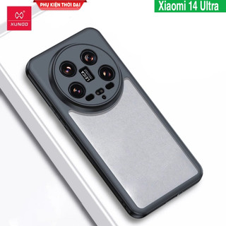 Ốp lưng Xundd Xiaomi 14 Ultra lưng trong viền màu chống va đập mạnh cao cấp