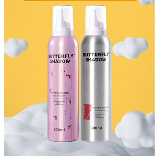  Gôm giữ nếp tóc Butterfly Shadow 300ml chính hãng xịt bọt dạng mềm tạo kiểu và giữ nếp tóc uốn xoăn _Camy Store 