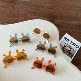 Kính râm cho bé trai bé gái Bluehope kính đi nắng mùa hè thời trang thỏ tai cụp dễ thương KB05