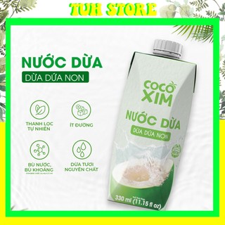  Hộp 330ml Nước Dừa Dứa Non CoCoxim Đóng Hộp-TUH 