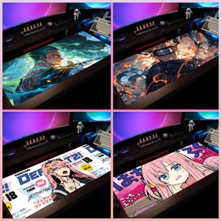 Lót chuột CỠ LỚN 80x30cm dày 3mm đa dạng mẫu mã, pad chuột gaming bo viền chống trơn trượt Techstar