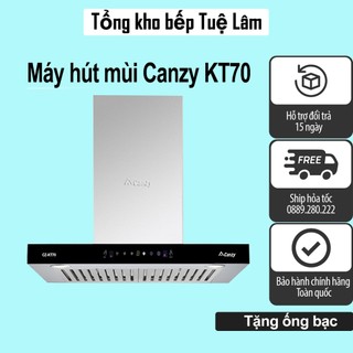 Máy hút mùi canzyd70s35 | canzy kt70 | sâu 35cm | bảo hành chính hãng 3 năm