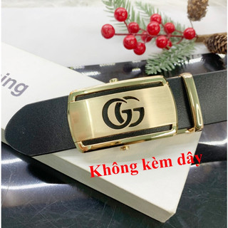 Mặt khóa thắt lưng đầu nịt lăn cao cấp không kèm dây HS dùng cho dây trơn 3,5cm