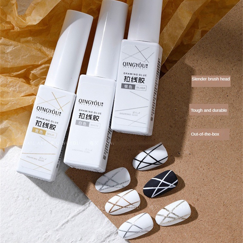 Chai Cọ Vẽ Nét Gel QingYou 10ml