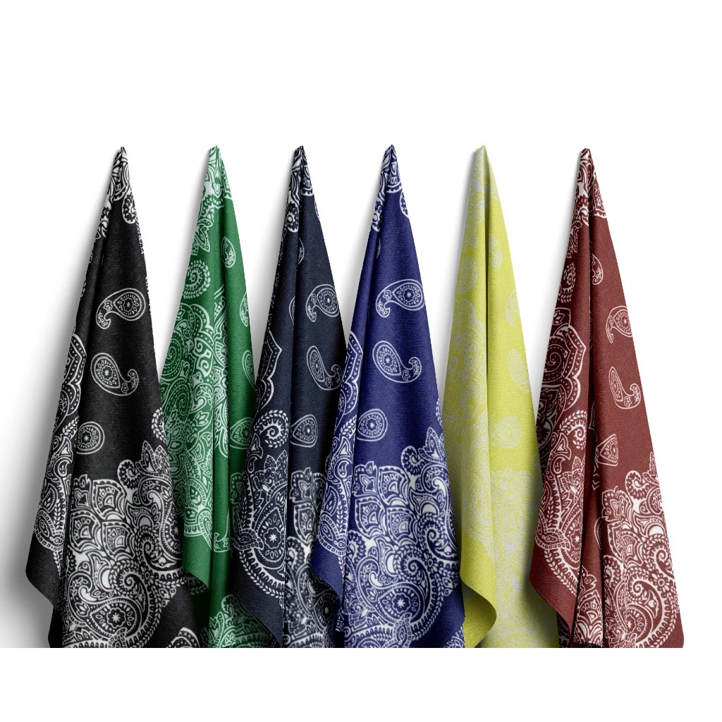 Bộ sưu tập khăn nhiều mầu vintage Song An Eco