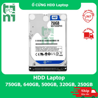 Ổ cứng HDD laptop 750gb 640gb 500g 320gb 250gb tháo máy