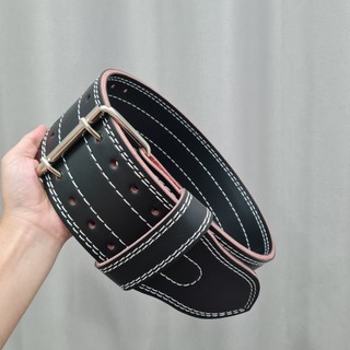 Đai lưng da bò VALEO tập gym độ dầy 1cm - Prong Belt Powerlifting |squat, deadlif