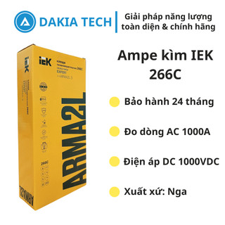 AMPE KÌM AC/DC IEK EXPERT 266C (AC 1000A, DC 1000VDC)