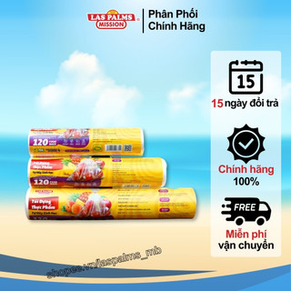 Túi đựng thực phẩm Las Palms 120 túi nilong bảo quản thực phẩm trong tủ lạnh nhiều size cho khách hàng lựa chọn