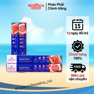 Giấy nến nướng bánh lót bánh bao chống dính chịu nhiệt 30cm x 5m dùng cho lò vi sóng lò nướng