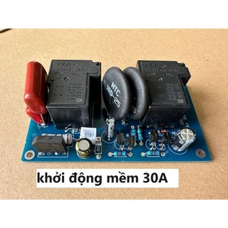 Khởi động mềm biến áp có role 30 a gánh dòng công tắc mẫu mới! tuan audio
