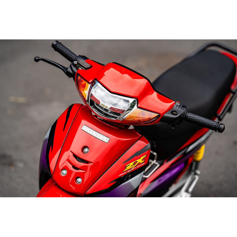 Pha đèn led 2 tầng ZHIPAT xe Wave ZX , Wave nhỏ 2 bóng