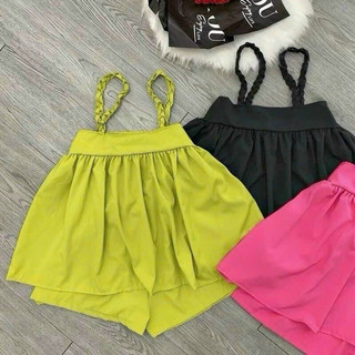 [ 60-75KG] Đồ Bộ Mặc Nhà 2 Dây Bính Lụa Size Đại Bigsize