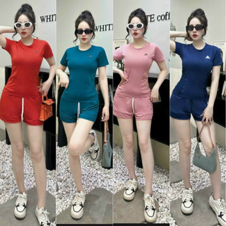 Bộ đồ quần áo short đùi tập gym ,yoga,thể thao nữ