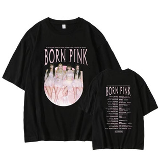 Áo phông in hình blackpink - bornpink world tour