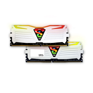  RAM GEIL SUPER LUCE BLACK  WHITE RGB DDR4 8G 16G 3200  3600 - Hàng Chính Hãng 