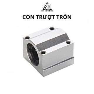 Con trượt tròn scs6uu scs8uu scs10uu scs12uu dành cho máy in 3d, cnc