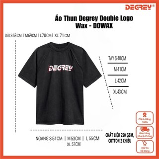 Áo Thun Degrey Double Logo Wax - DOWAX