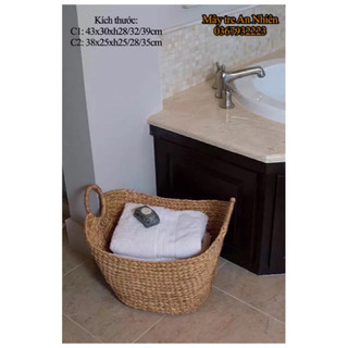 Sọt, giỏ, vát lục bình trồng cây, đựng đồ dùng, decor trang trí...