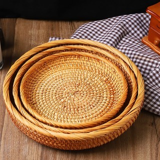 Rổ mây tre đan thủ côngTre Làng chất lượng cao hàng xuất khẩu, chống mốc, đựng hoa quả