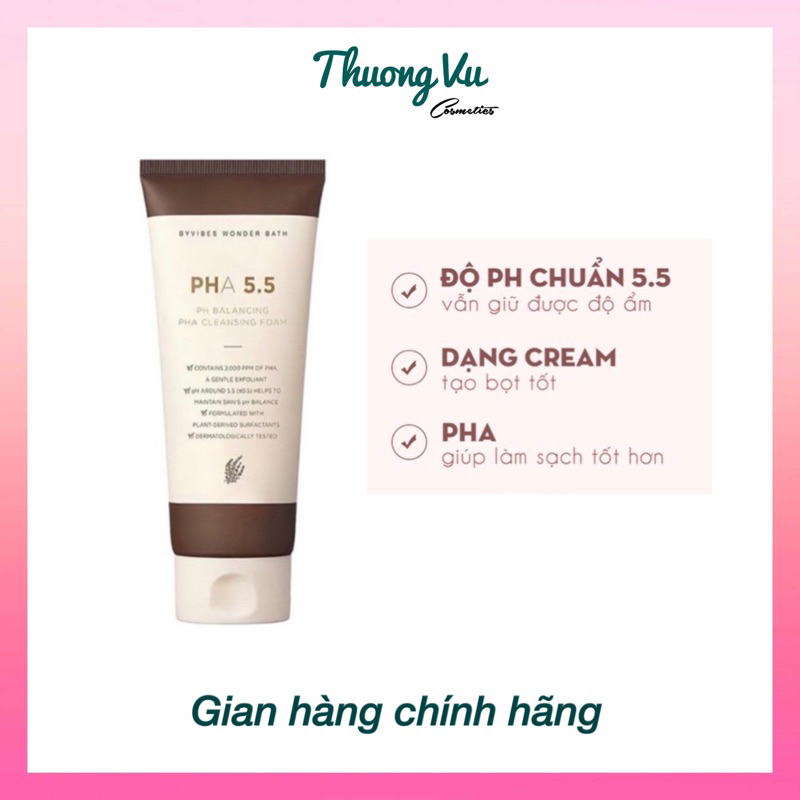Sữa Rửa Mặt PHA5.5 Byvibes Wonder Bath
