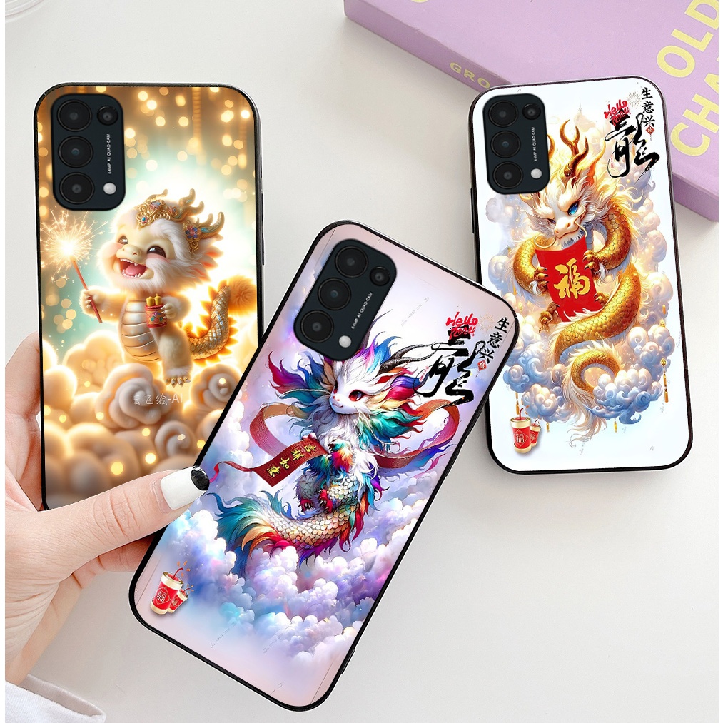 ốp lưng oppo reno 5 / oppo reno 5 4g / oppo reno 5 5g in hình rồng con cute