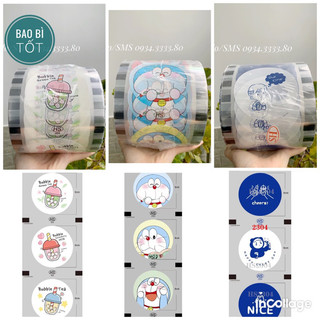 Cuộn màng ép ly nhựa khổ 13cm loại 1.9kg - dùng ly 360/500/700ml