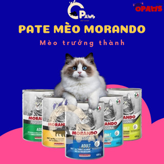 Pate mèo Morando Professional lon 400g