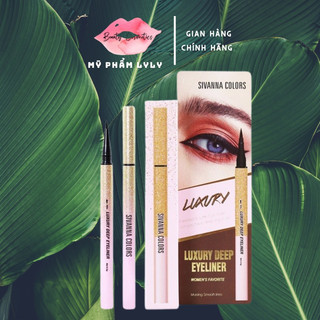 Kẻ mắt sivanna colors luxury deep eyeliner es8008 chống trôi 24h thái lan