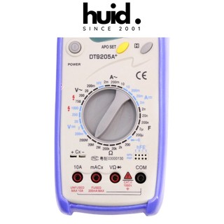 ĐỒNG HỒ ĐO VẠN NĂNG DT9205A+