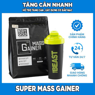 Sữa tăng cân mass ganier body gold 1500g - quà tặng