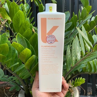 Dầu gội cho tóc dầu, ít, mỏng, rụng Plumping.Wash Kevin.Murphy 1000ml *NEW*