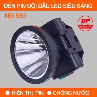 Đèn pin đội đầu led NĐ 530 2000w NĐ 68 1000w  hàng thái - siêu sáng 2000w - 1000w  – lặn nước – 2 pin sạc